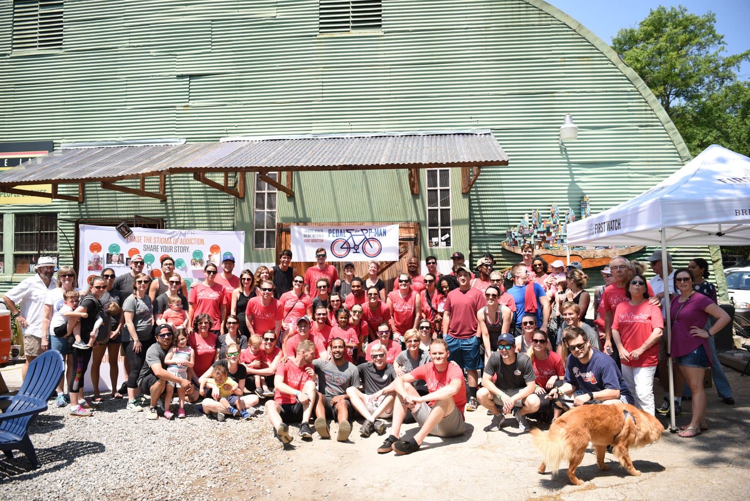 From the 2018 Pedal for P-Man photo collection, photograph 2